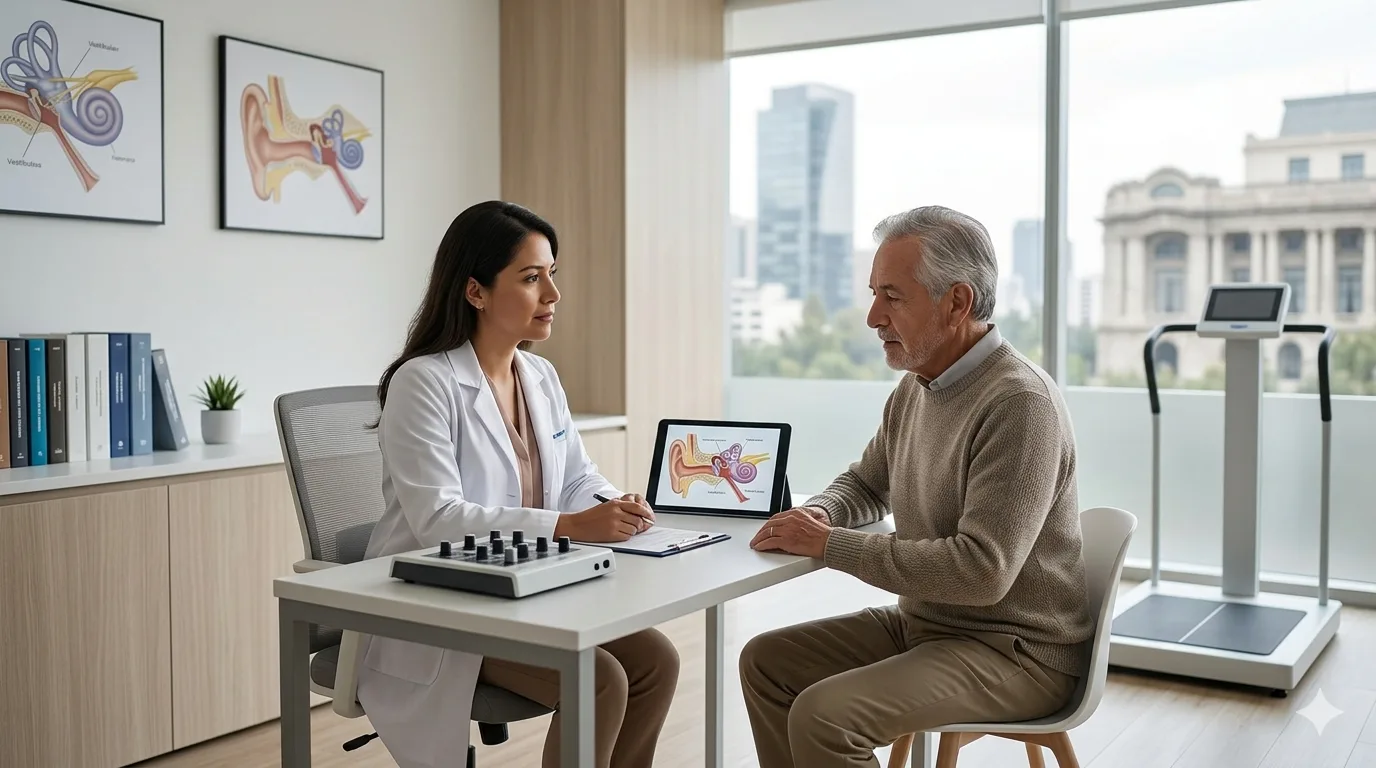 ¿Qué médico trata problemas de equilibrio?