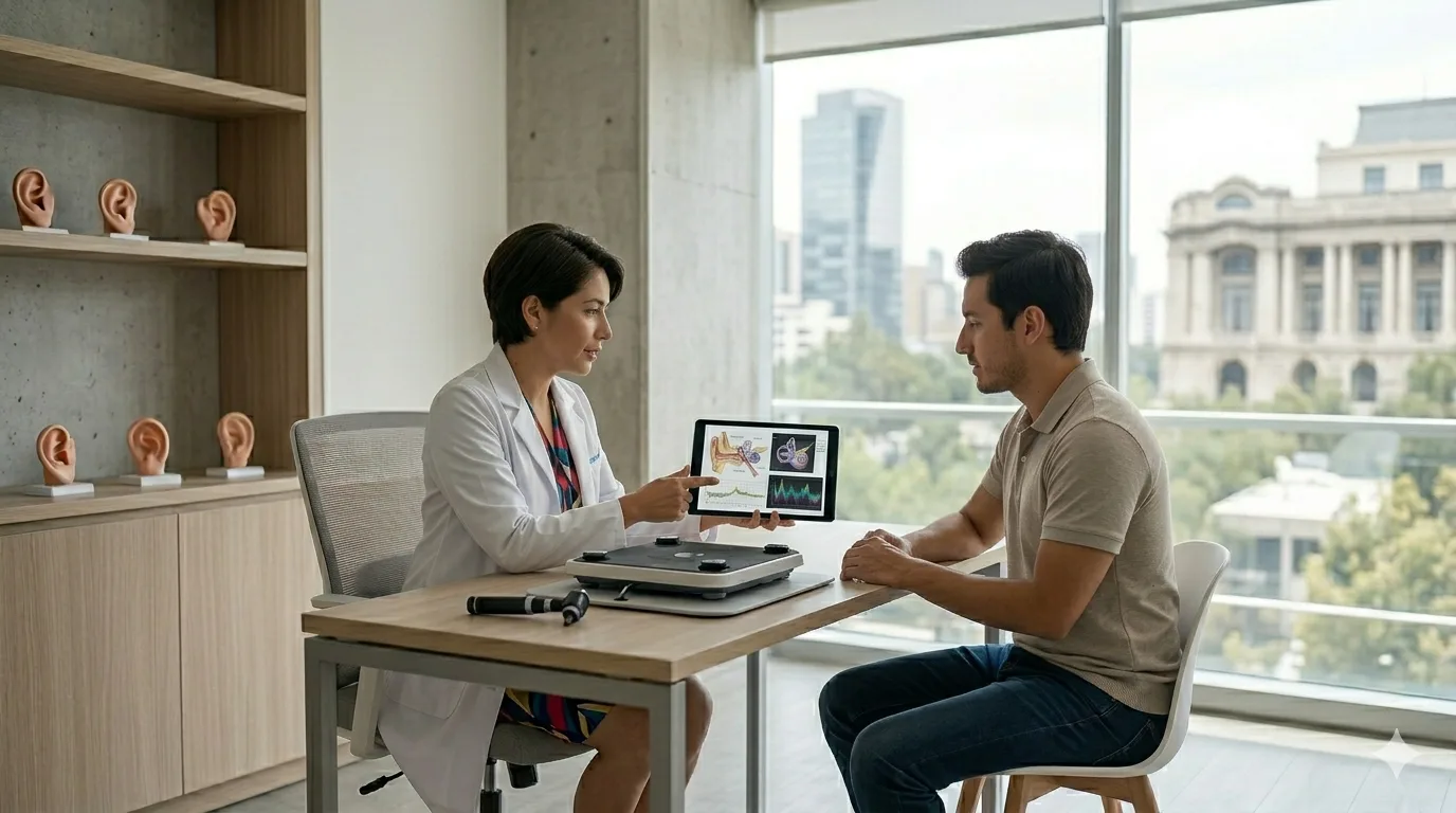 ¿Qué médico trata sordera súbita?